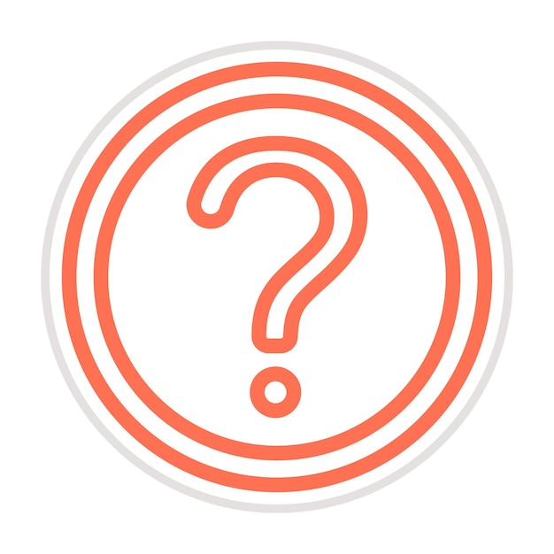Help Vector Icon Design Illustration