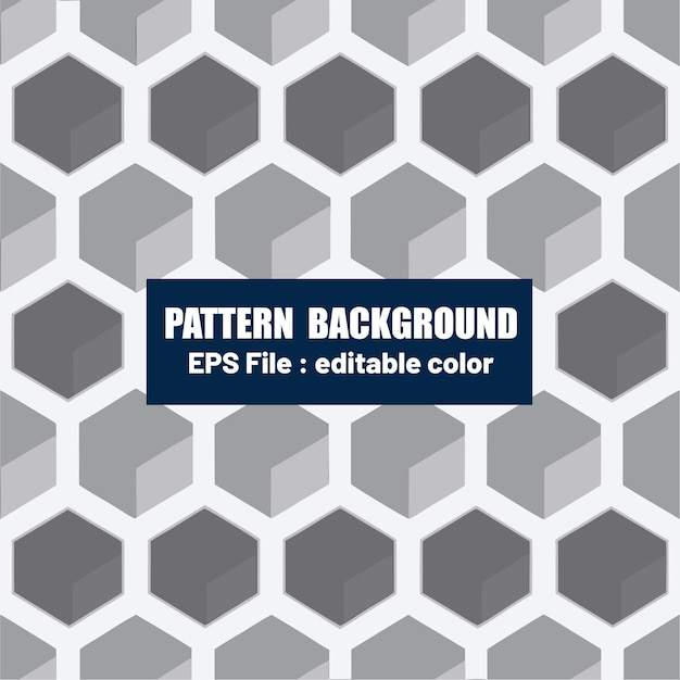 hexagon pattern seamless background abstract vector