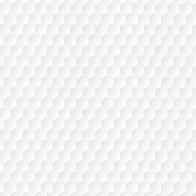 Hexagons paper tech texture. Vector background