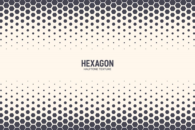 Hexagons Pattern Border Technology Abstract Geometric Background