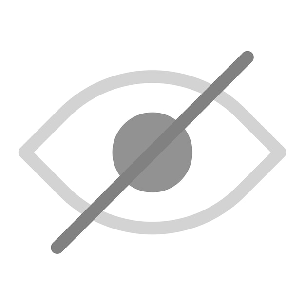 Hide icon vector image Can be used for UI