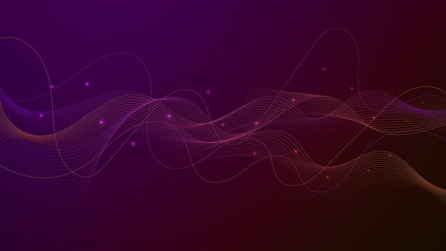 High contrast red and purple stripes background Abstract tech graphic banner design Vector corporate background