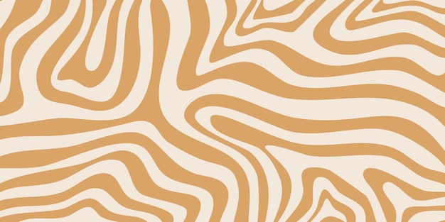 hippie groovy psychedelic wave great design for any purposesvector illustration trendy retro