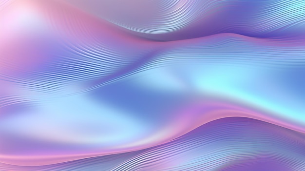 Holografik renk geçişli neon geniş banner Moda pastel gökkuşağı tek boynuzlu arka plan Hologram renkleri sıvı arka plan Yarı saydam renk geçişli neon holografik fon duvar kağıdı sunumu