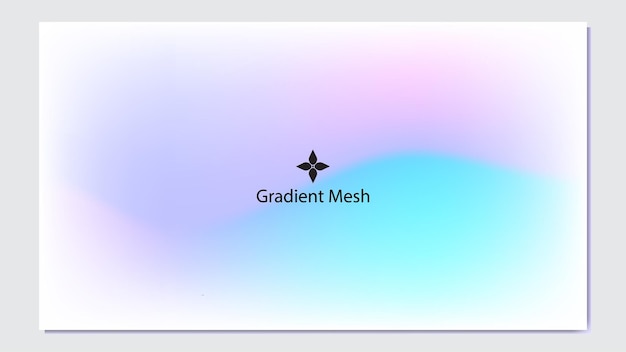 Holographic Gradient Mesh Background for Presentations