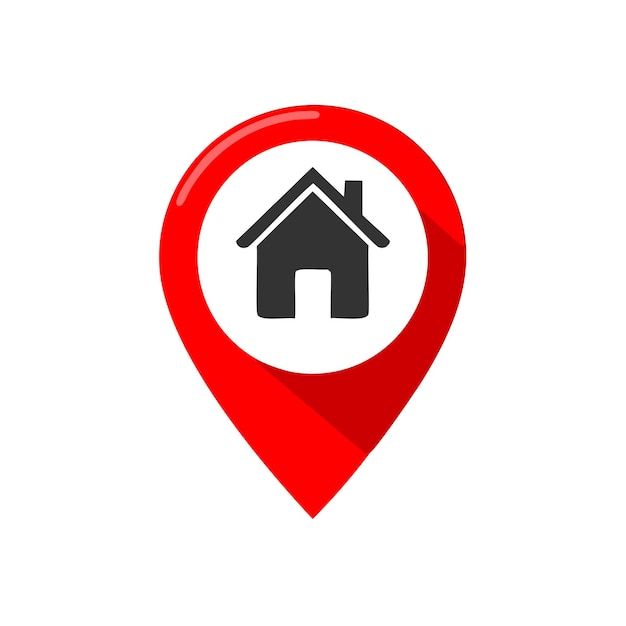 Home and Location Pin Icons