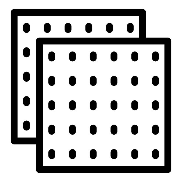 Home block icon outline vector House cement Drywall knife