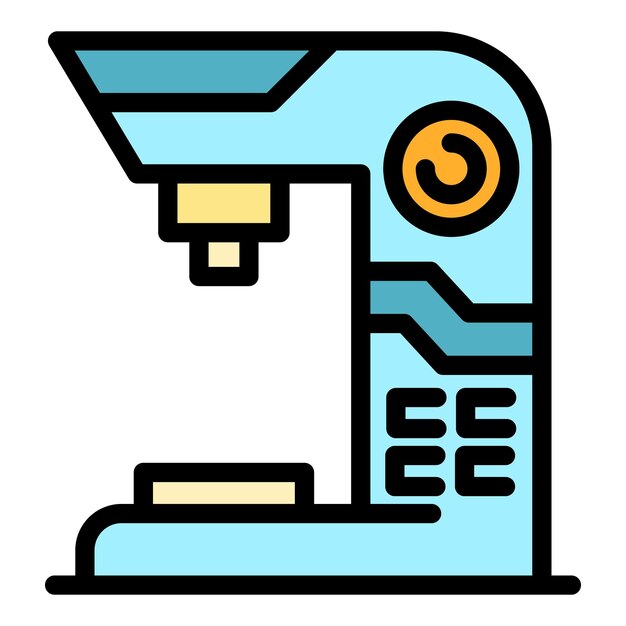 home office coffee machine icon outline home office coffee machine vector icon color flat isolated