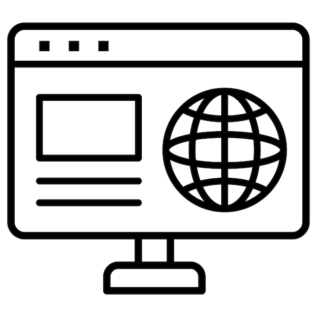 Homepage Vector Illustration