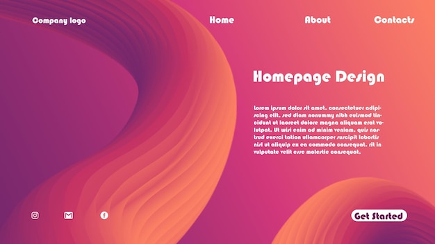 Hompage Design