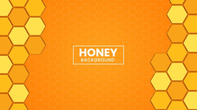 Honeycomb Modern Background Vector Shape