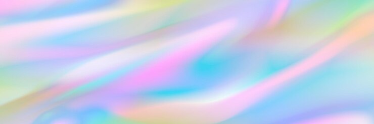 Vektör horizontal abstract pastel holographic texture design for pattern and background