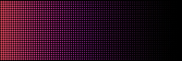 horizontal halftone background with neon gradient grunge wallpaper with dots neon fade to create a comic style design retro collage