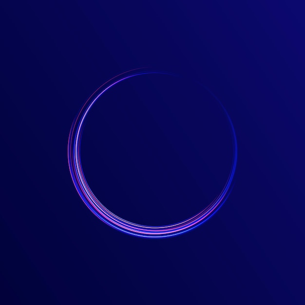 Horizontal speed lines connection vector background Futuristic dynamic motion technology