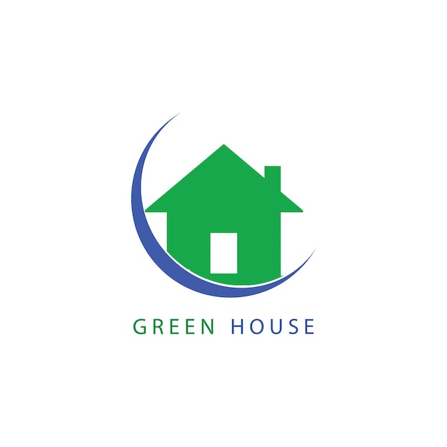 house icon logo vector design