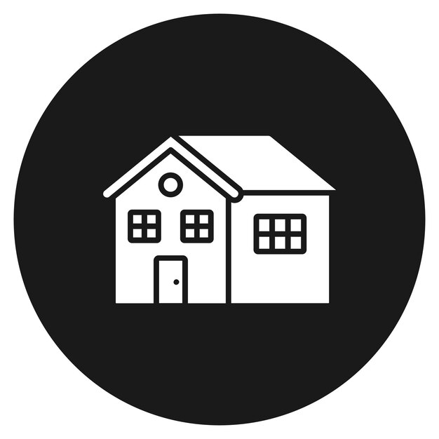 House vector icon Can be used for Real Estate iconset
