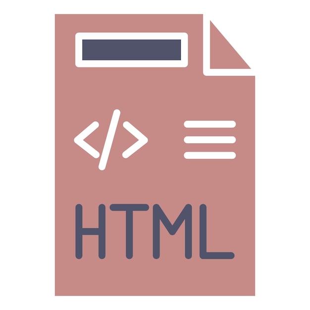 HTML File Icon