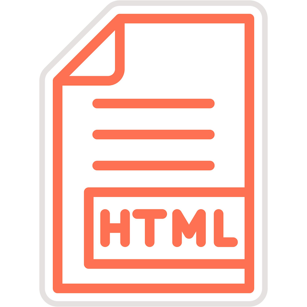 HTML Vector Icon Design Illustration