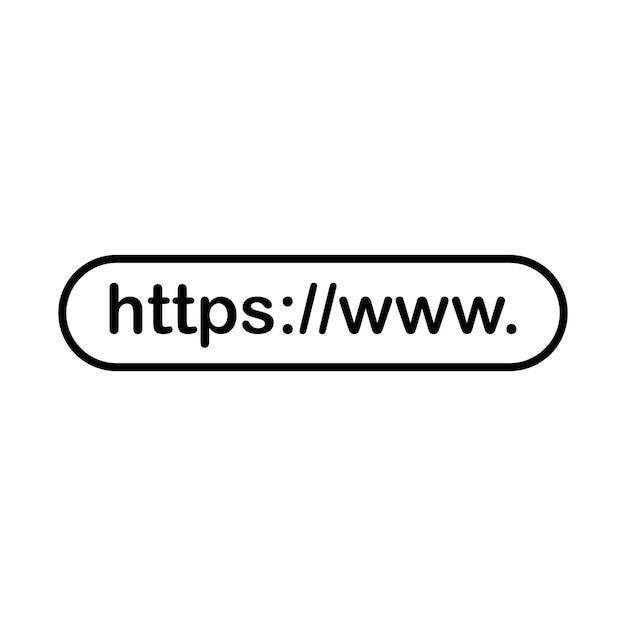 https protocol browsing trends and connection securityvector illustration symbol design