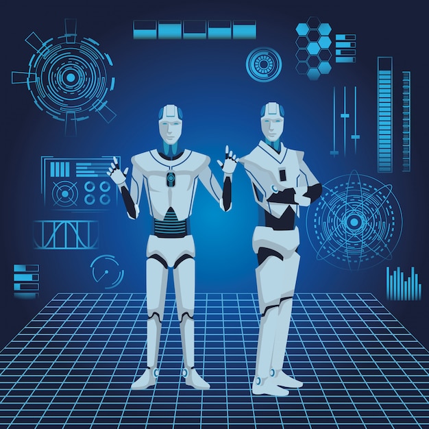 Humanoida robotar avatar
