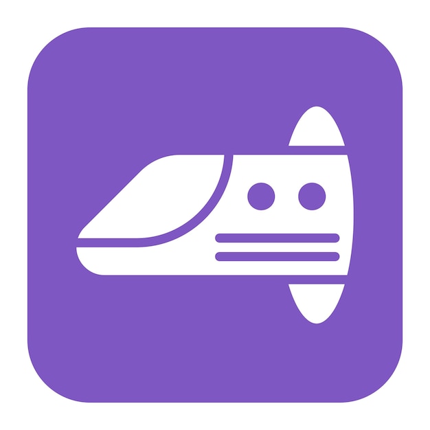 Hyperloop icon vector image Can be used for Railway