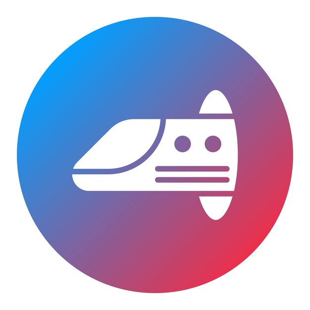 Hyperloop icon vector image Can be used for Railway