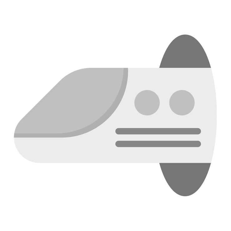 Vektor hyperloop icon vector image can be used for railway