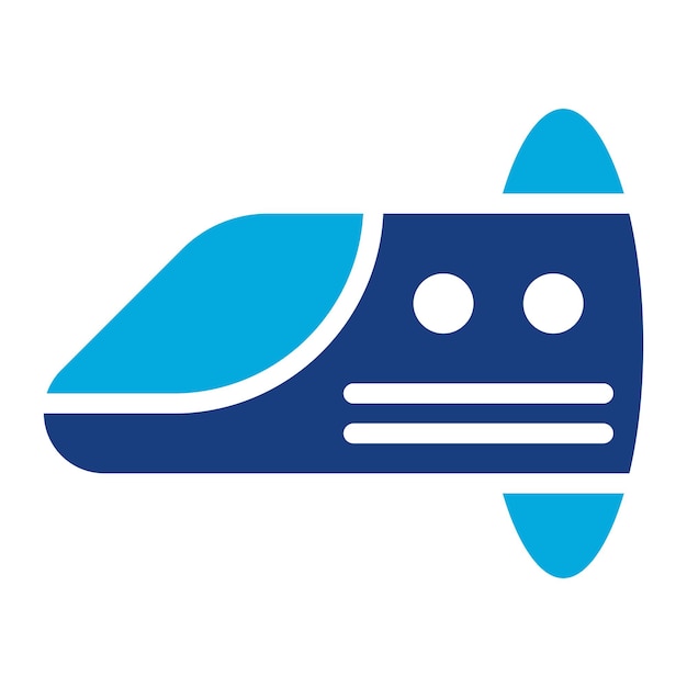 Hyperloop icon vector image Can be used for Railway