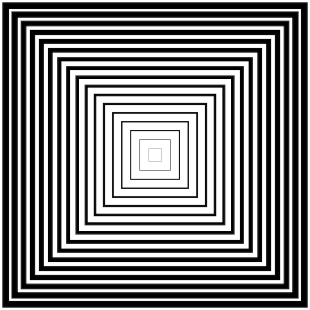 Hypnotic geometric repeated pattern vector