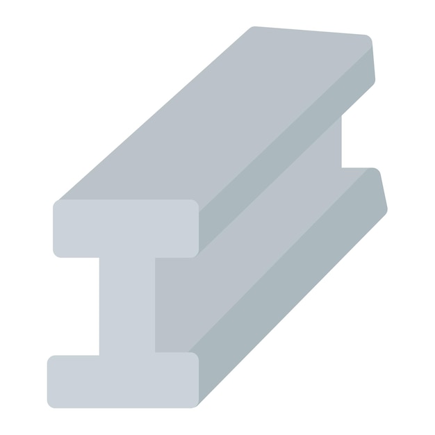 I Beam icon vector image Can be used for Mettalurgy