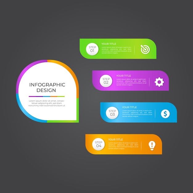 I will create a top quality clean professional infographic design