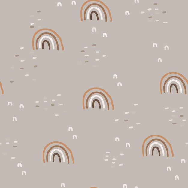 Ice cream seamless pattern Vector background for design textile fabric baby clothes