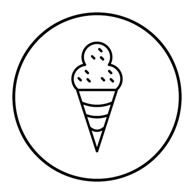 Ice Cream Vector Illustration