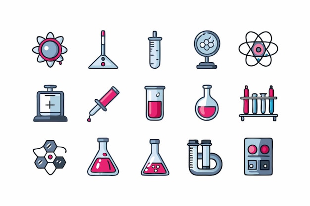 Icon Collection vector graphics illustration EPS source file format lossless scaling icon design