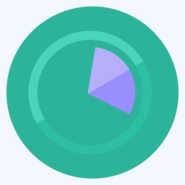 icon data usage suitable for mobile apps symbol flat style design editable