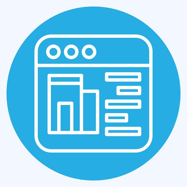 Icon Online Hotel related to Dropshipping symbol blue eyes style editable