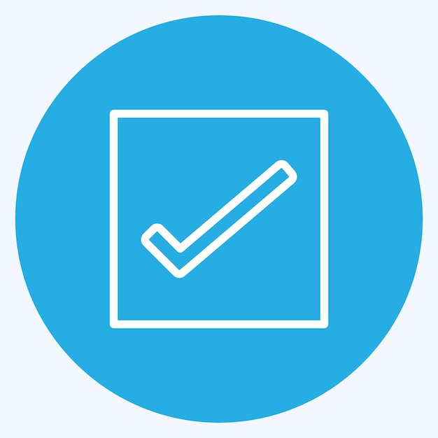 icon reminders suitable for mobile apps symbol blue eyes style design editable