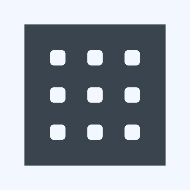 Icon Texture suitable for Photo Editing symbol glyph style design editable