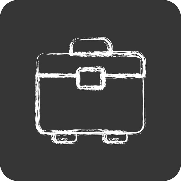 Icon Toolbox suitable for building symbol chalk Style simple design editable design template vector