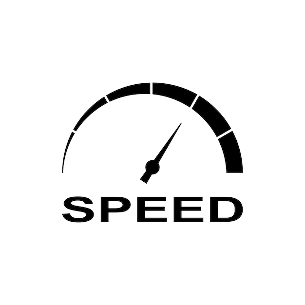 icon vector speedmeter illustration design