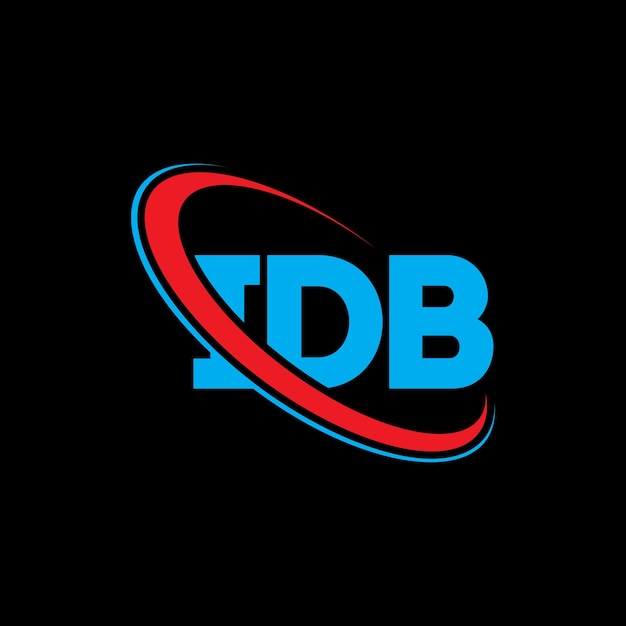 IDB logo IDB letter IDB letter logo design Initials IDB logo linked with circle and uppercase monogram logo IDB typography for technology business and real estate brand