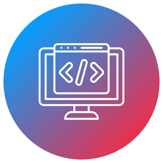 ide icon vector image can be used for computer science