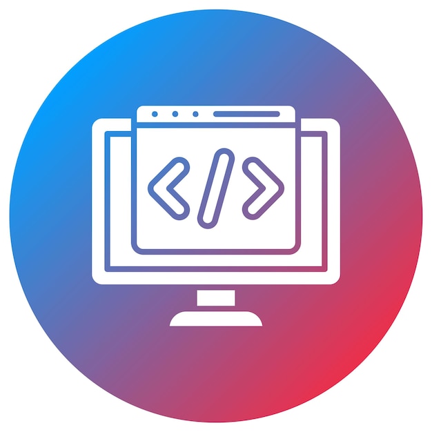 ide icon vector image can be used for computer science