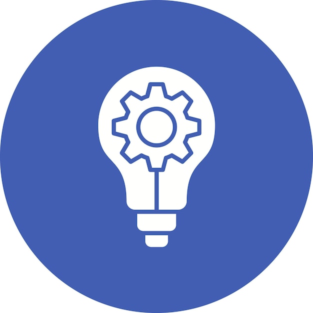 idea generation icon vector image can be used for project management