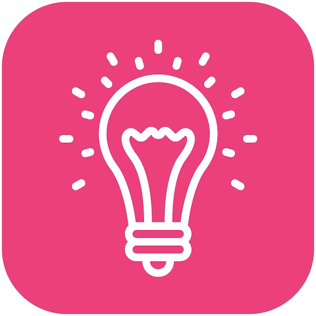 Idea vector icon illustration of Achievements iconset