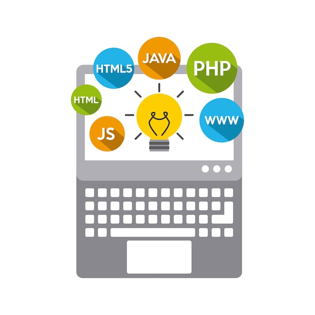 Ikon for softwareprogrammeringskoncept