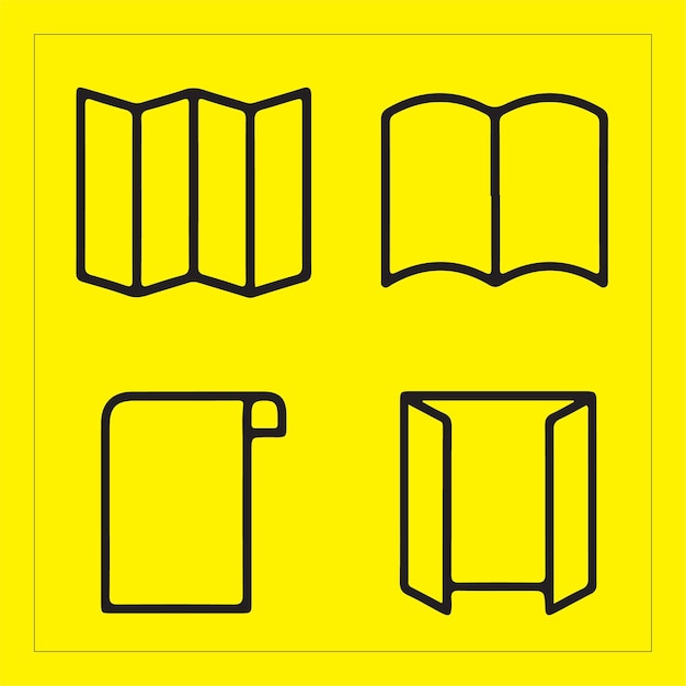 Ikonpack för grafisk designer vektorillustration