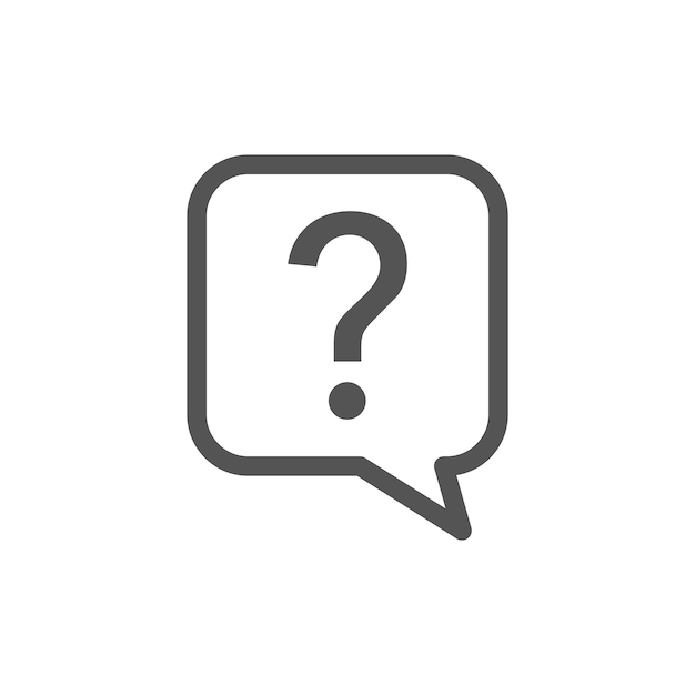 Ikonvektormall för informationssupport