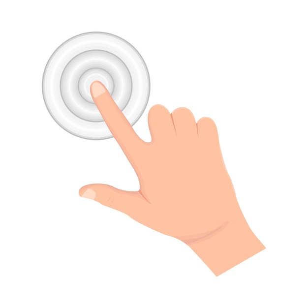 Illustration af cursor pakke
