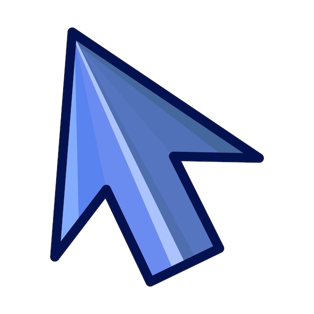 Illustration af cursor pakke